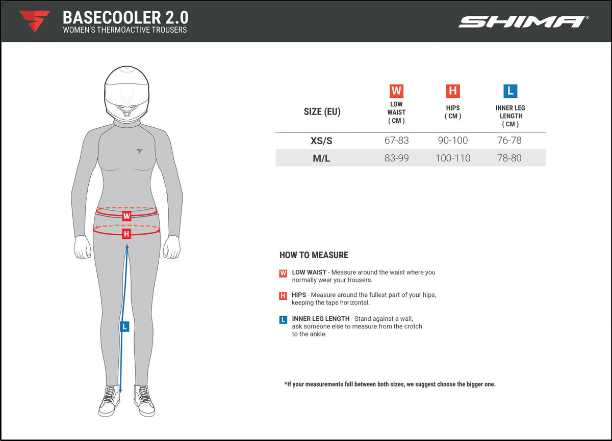 Shima naisten alushousujen Basecooler 2.0